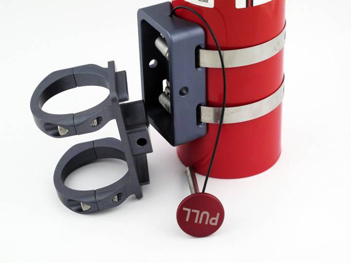 Billet Quick Release Fire Extinguisher Mount